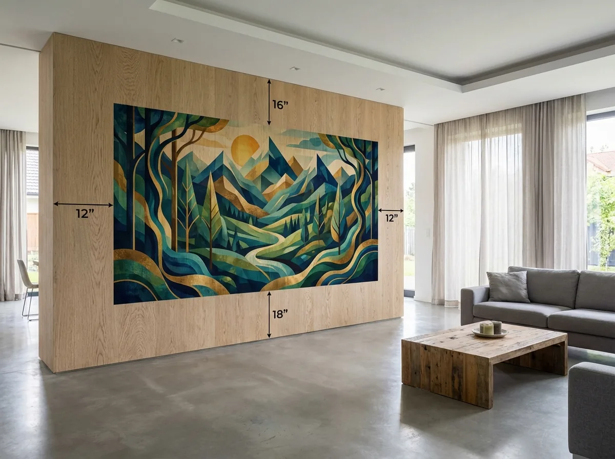 Homes wall print